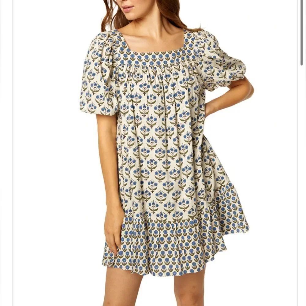 MISA Los Angeles | Georgia Puff Sleeve Dress Size XS